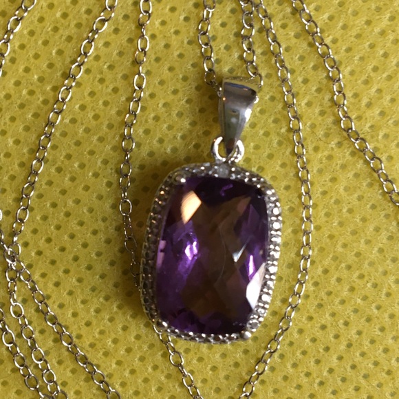 Amethyst necklace - Picture 2 of 8